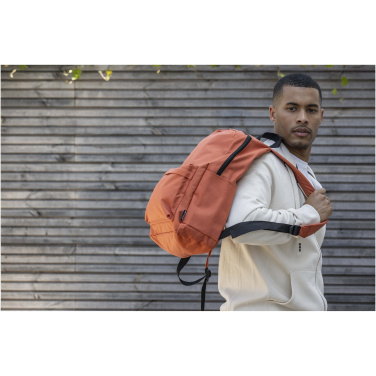 Logo trade promotional giveaways image of: Byron 14" GRS recycled city laptop backpack 16L